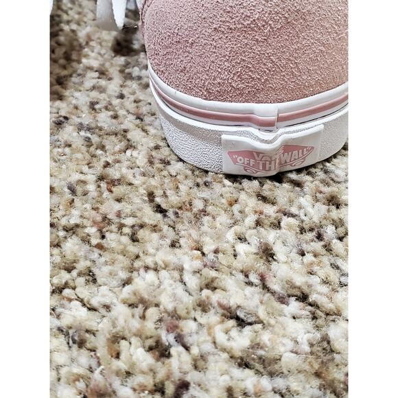 Vans Old Skool Women’s 6 Pink Suede Canvas Low Top Skate Shoes Classic VN000D3HY - Picture 7 of 11